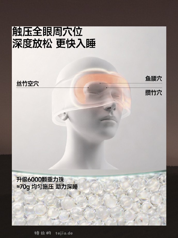 蕉下重力助眠眼罩 69.12元 - 特价的