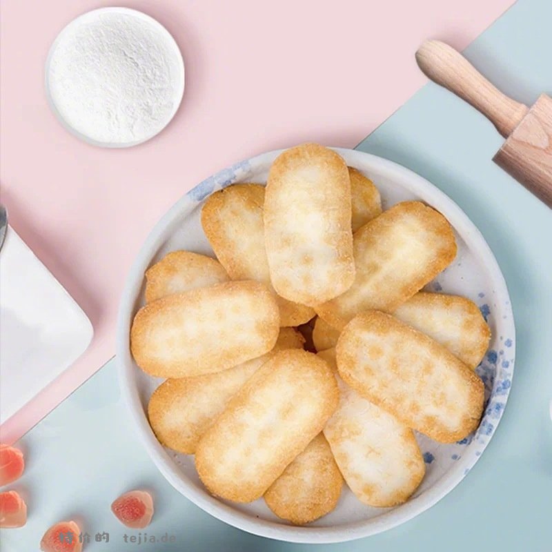 旺旺 家庭包仙贝饼干400g 15元 - 特价的