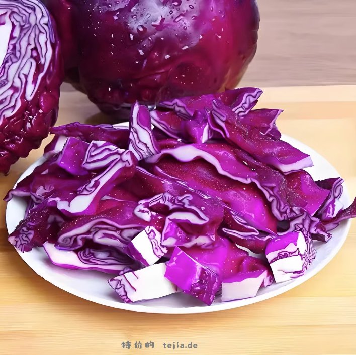 京鲜生云南新鲜紫甘蓝净重5斤 12.90元 - 特价的