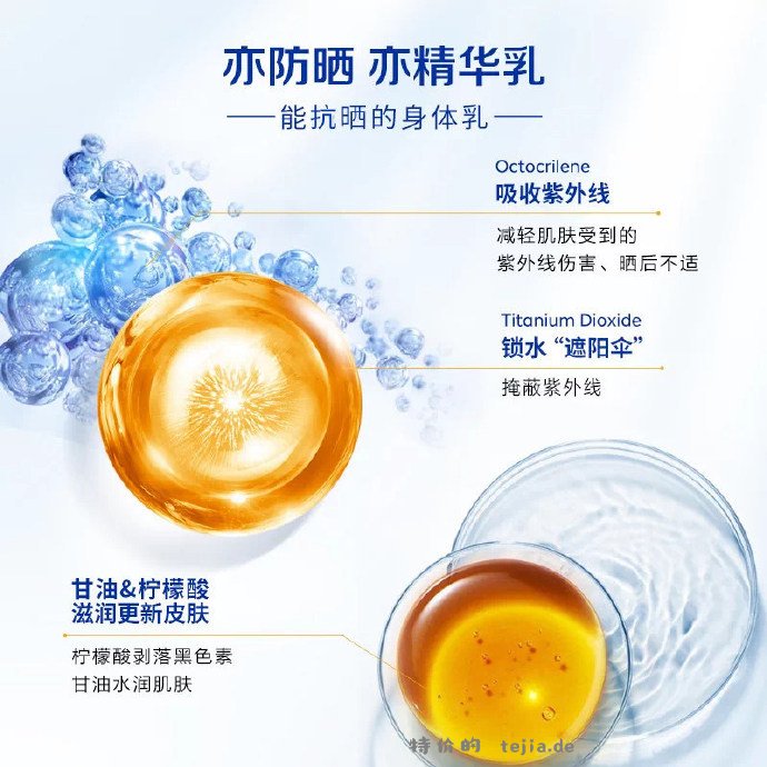 妮维雅三重抵御保湿面部防晒霜180ml 22.32元 - 特价的