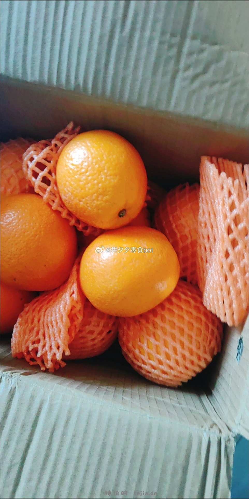 伦晚脐橙甜橙5斤带箱 8.9元 - 特价的